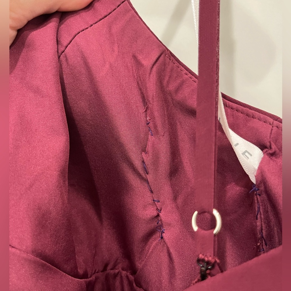 Azazie Alayna Raspberry Dress - Picture 4 of 8
